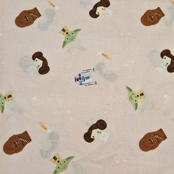 Fabric Sewing Crafting Bundle Star Wars Patriots Plaid Lace Polka Dots Floral - Picture 6 of 11